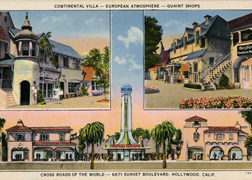 Crossroads postcard