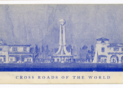 Crossroads postcard